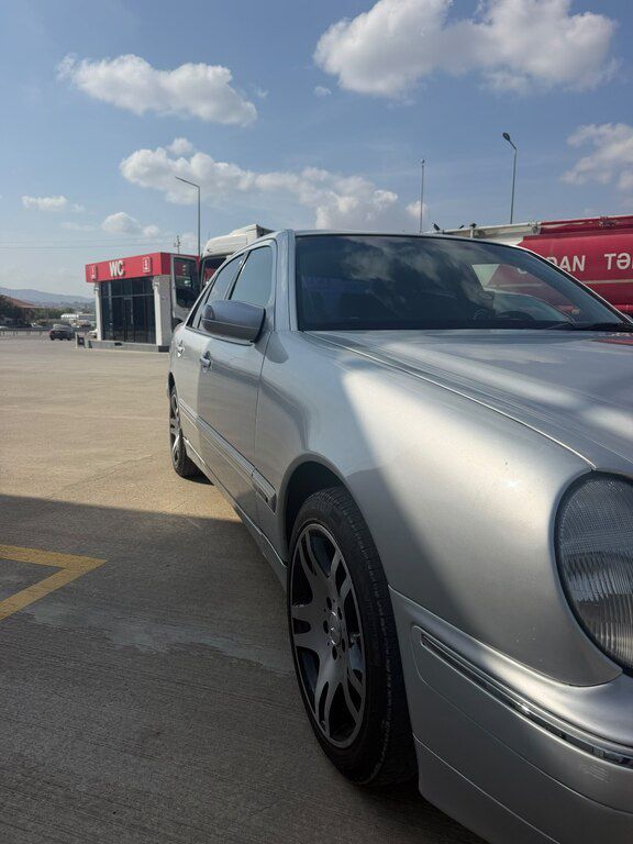 Mercedes E 200, 2.0 L, 2001 il, 365 000 km — Avtomobillər, Şəmkir (5)