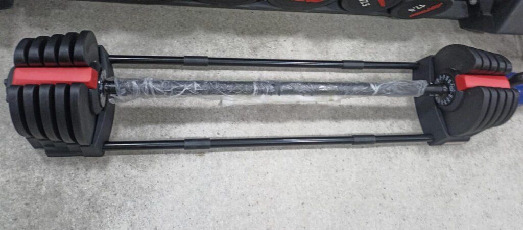Tənzimlənən ştanq "Adjustable Weight Barbell 40 Kq" — İdman, hobi, istirahət, Bakı (12)
