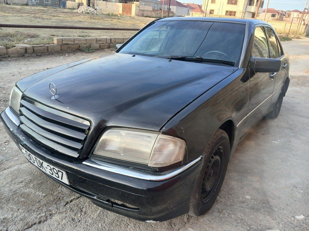 Mercedes C 180, 1.8 L, 1995 il, 555 000 km 90-DK-397 — Avtomobillər, Bakı (5)