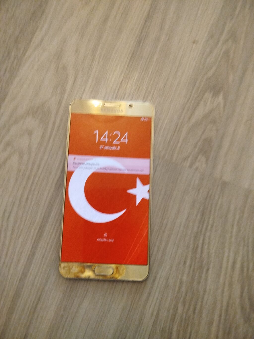 Samsung Galaxy Note 5, 32 GB, rəng - Qızılı, Barmaq izi — Samsung, Sumqayıt