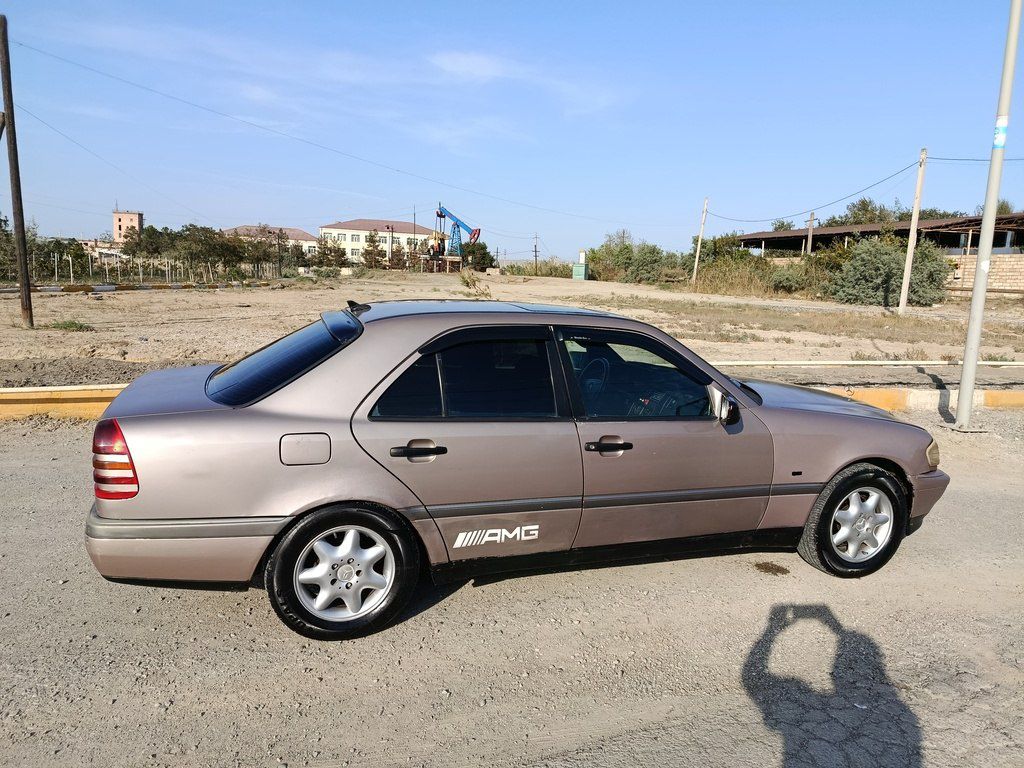 Mercedes C 200, 2.0 L, 1993 il, 22 222 km — Avtomobillər, Şirvan (3)