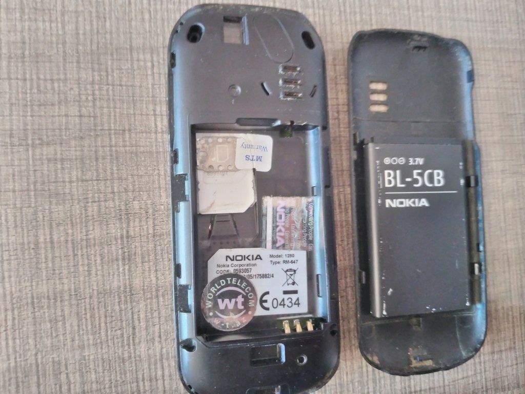 Nokia 1280 Black — Smartfonlar, Bakı (3)