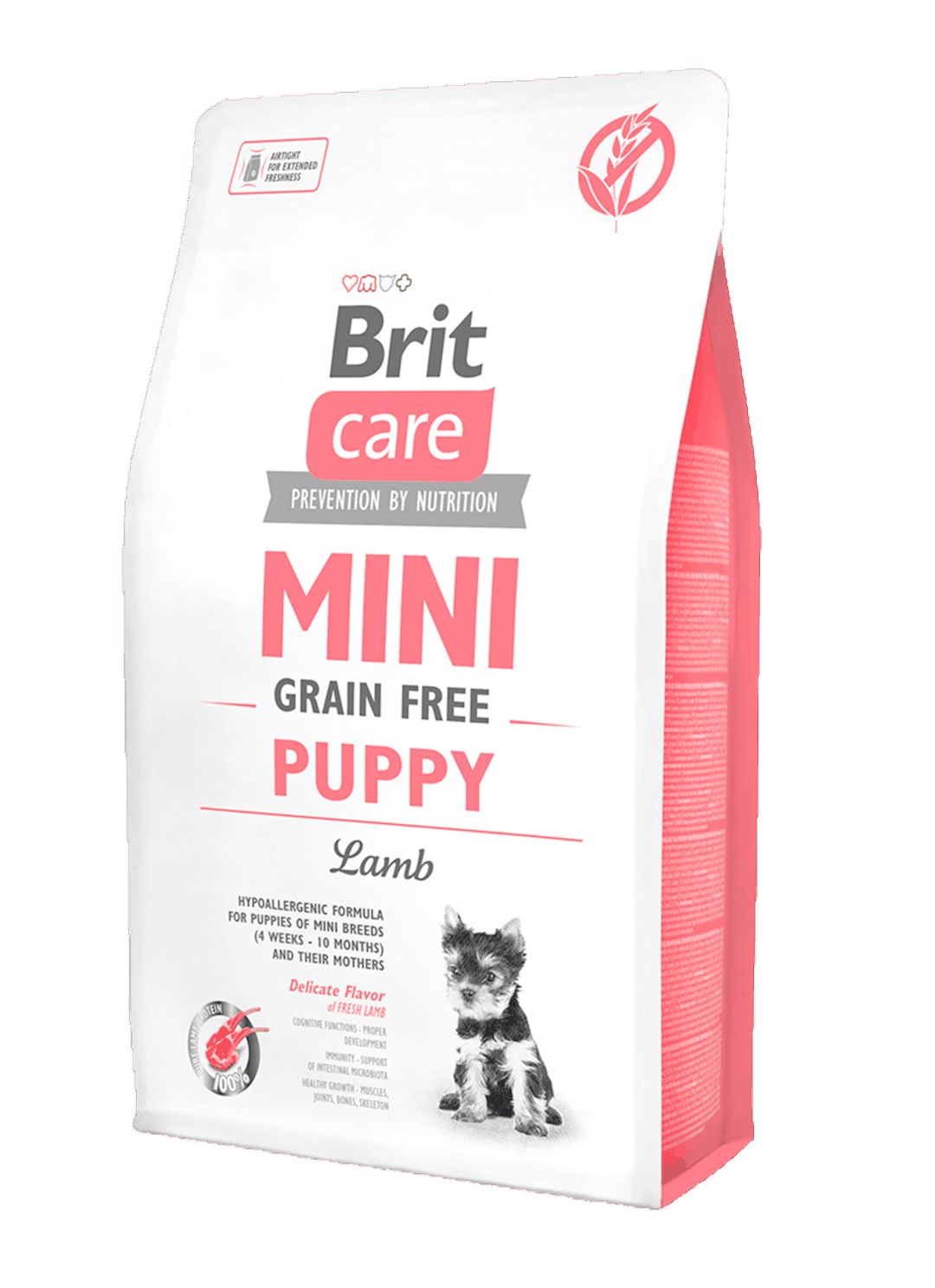 Quru yem Brit Care GF Mini Puppy Lamb küçüklər üçün, quzu əti ilə 2 kq — Mallar, Bakı
