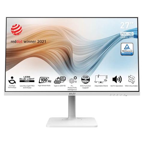 MSI Modern MD272XPW Monitor White — Bakı