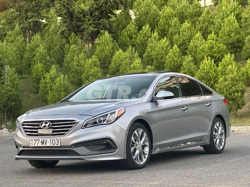Hyundai Sonata 2.0 L, 2017, 83 000 mil 77-MV-103 — Avtomobillər, Bakı (2)