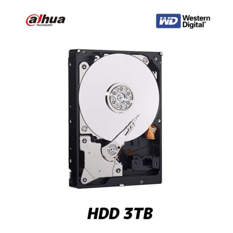 Sərt Disk Western Digital 3TB HDD 3.5 Sata 3.0 Dahua WD30EVRX — Bakı