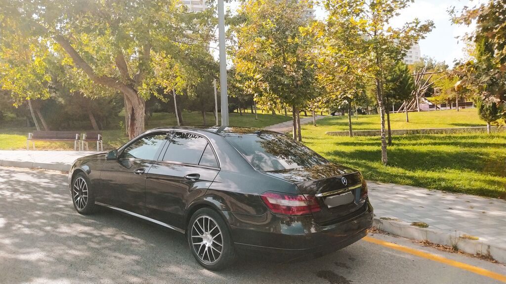 Mercedes-Benz E-Class: 2.2 l 2009 il Sedan — Avtomobillər, Bakı (3)