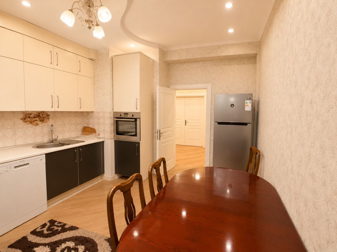 İcarəyə verilir 3 otaqlı yeni tikili 146 m² — Mənzil, Bakı (10)