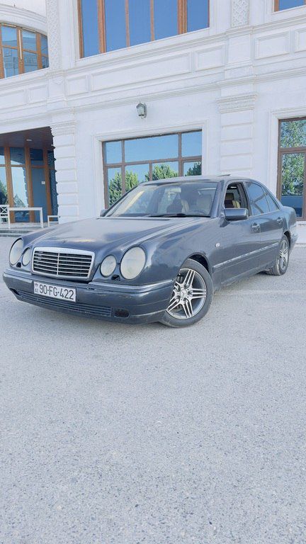 Mercedes E 230, 2.3 L, 1996 il, 525 000 km 90-FG-422 — Avtomobillər, Bakı (4)
