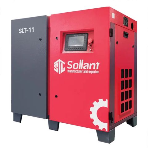 Hava kompressorusollant SLT-11F 11 kW / 15 HP — hanbell ab Vida Bloku 10 Bar 1650 L/dəq — Bakı