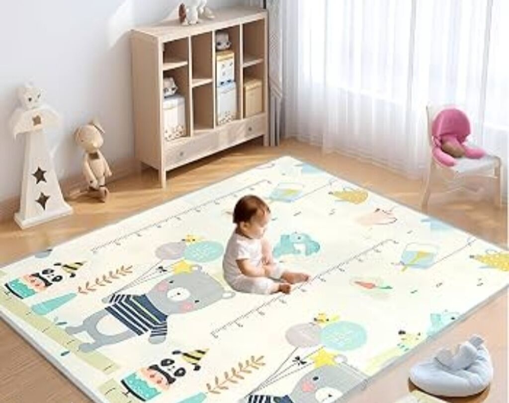 Uşaq üçün qatlanan oyun xalçası ölçüsü 180x2m - Material: yumşaq — Uşaqlar üçün hər şey, Bakı (3)