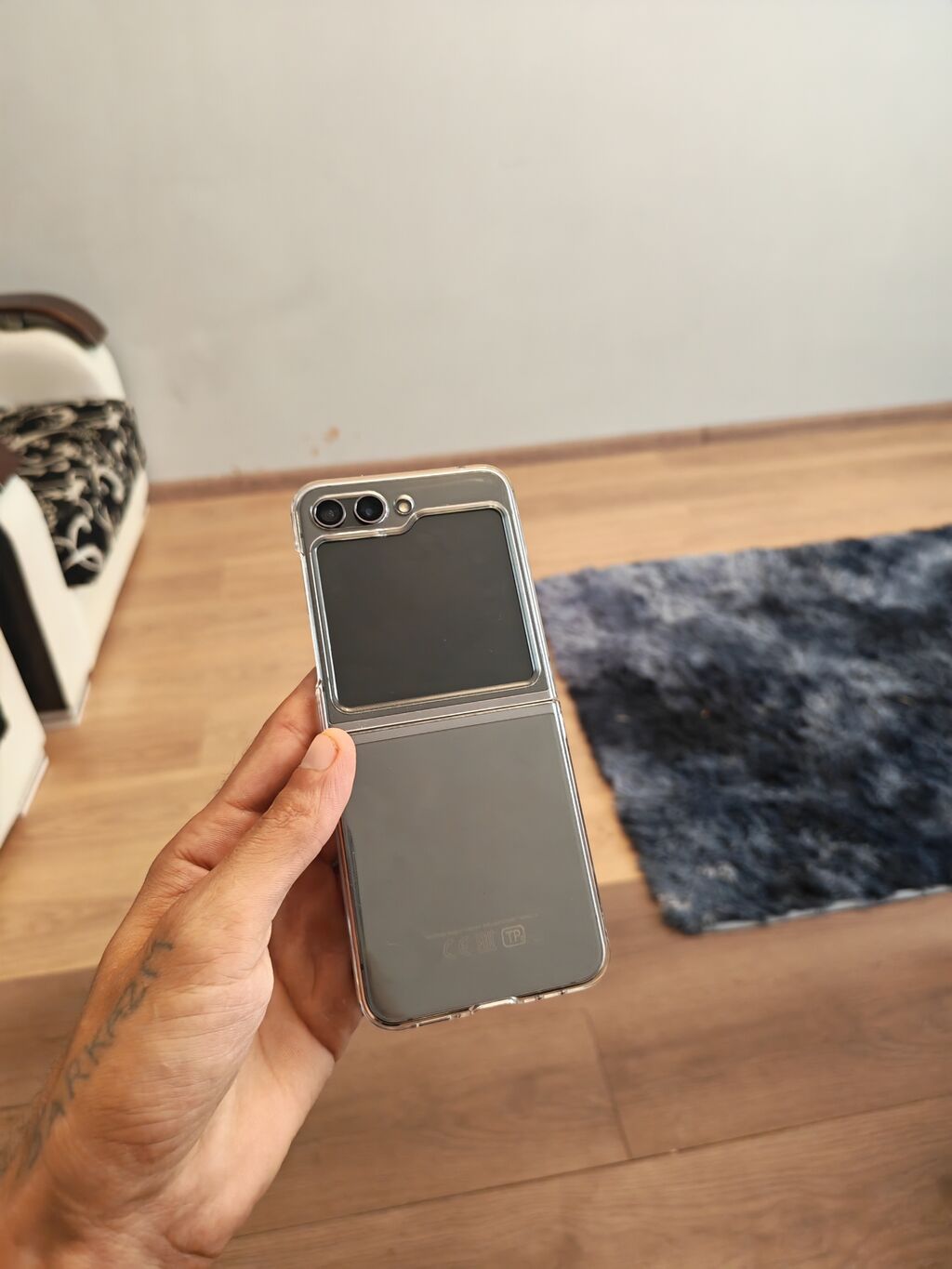 Samsung Galaxy Z Flip 5, 256 GB, rəng - Boz — Samsung, Bakı (9)