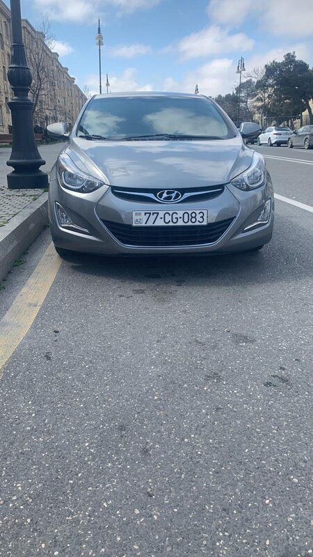 Hyundai Elantra 77-CG-083 — Minik avtomobili icarəsi, Bakı (2)
