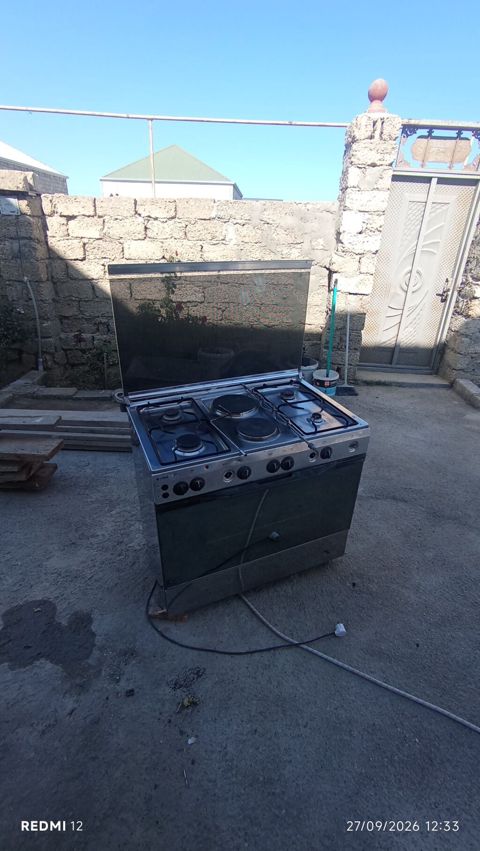 Indesit kombi plitə və soba - Üst hissə: 4 ocaq gözlü – 2 qazlı — Digah