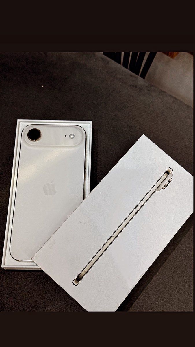 Apple iPhone Air Light Gold 256GB/8GB — Smartfonlar, Bakı