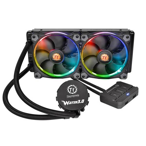 Thermaltake Water 3.0 Riing RGB 240 Liquid CPU Cooler — Mallar, Bakı