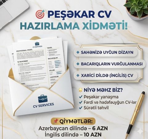 CV hazırlanması — Bakı