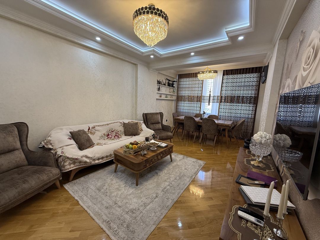 İcarəyə verilir 3 otaqlı yeni tikili 130 m² — Mənzil, Bakı (6)