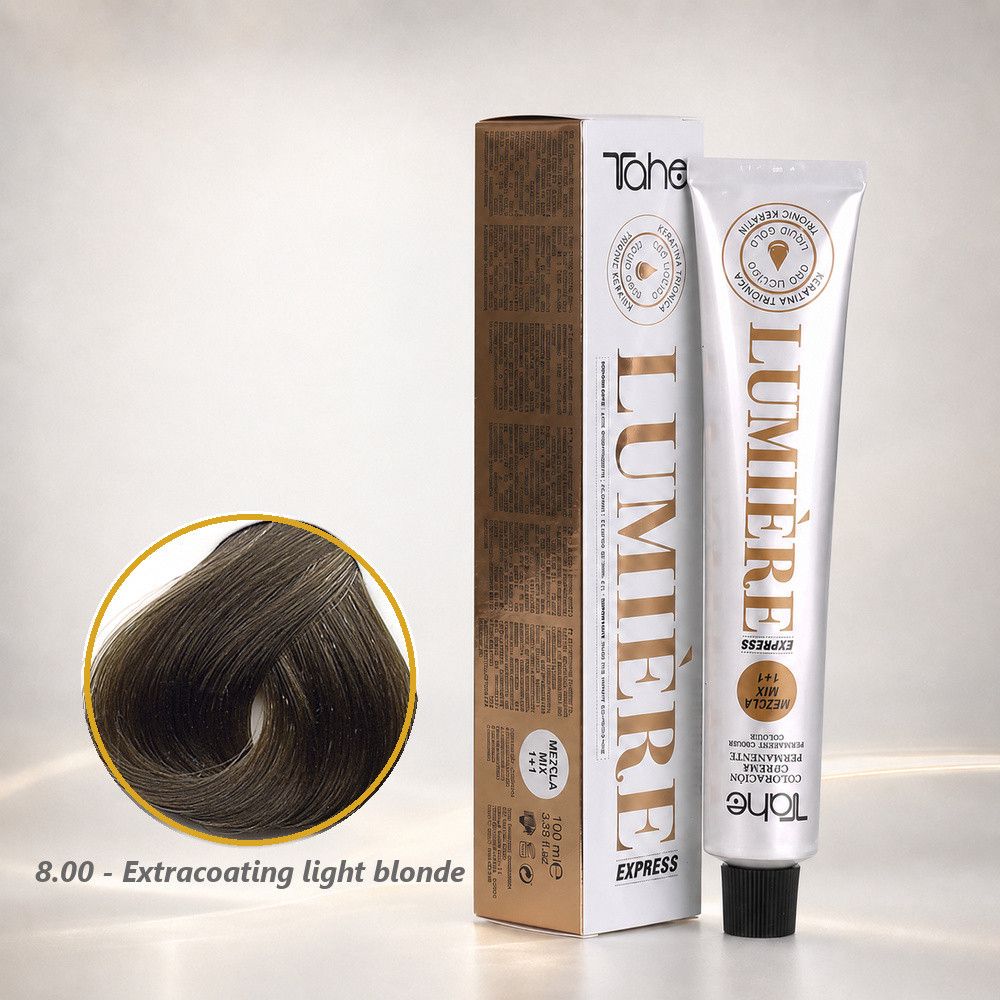 Saç boyası Tahe Lumière Express 8.00 Extracoating light blonde 100 ml — Mallar, Bakı (2)