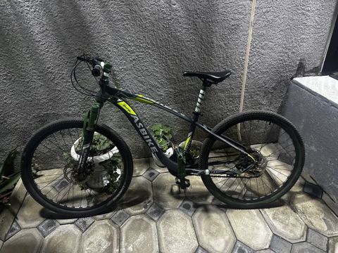 Asbıke dağ velosipedi - Çərçivə: yüngülalüminium hardtail, idman — Digah