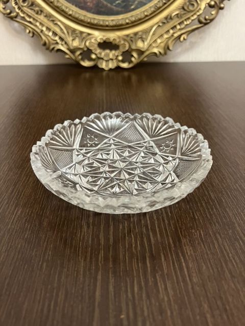 Xrustal kiçik ölçülü şirniyyat qabı — Bakı