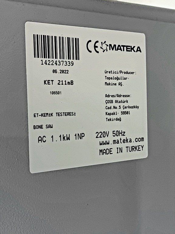 Ət sümük kəsən mişar "Mateka" — Biznes və avadanlıq, Bakı (10)