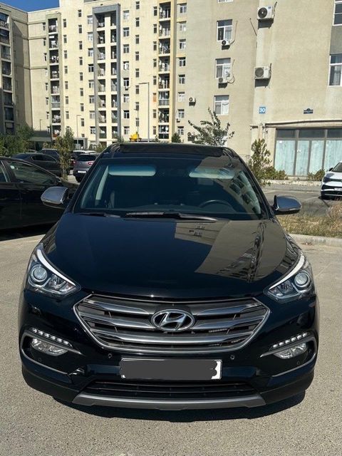 Hyundai Santa Fe, 2.0 L, 2017 il, 158 000 km — Bakı