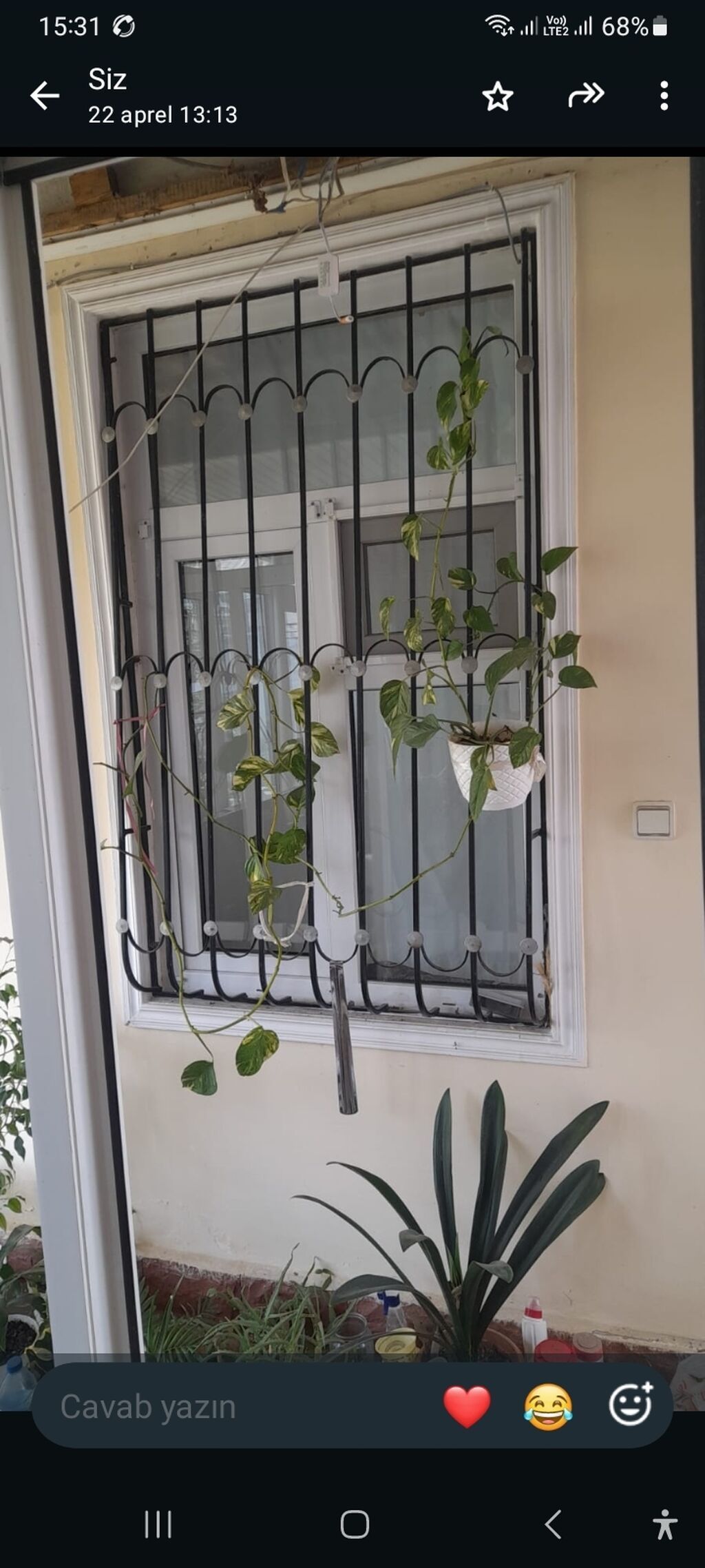 PVC pəncərə-balkon qapısı dəsti salam .böyükdən 3 dənədi,balacadan 2 — Pəncərələr, qapılar, balkonlar, Bakı (5)
