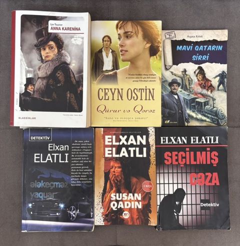 Lev Tolstoy – “Anna Karenina” - 10 azn Növ: Roman Ceyn Ostin – “Qürur — Bakı