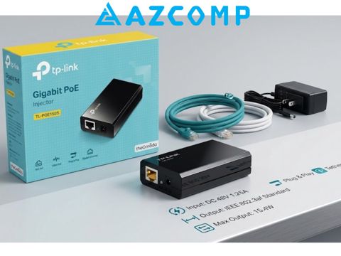 TP-Link TL-PoE150S (Omada / Gigabit PoE Injector) — Bakı