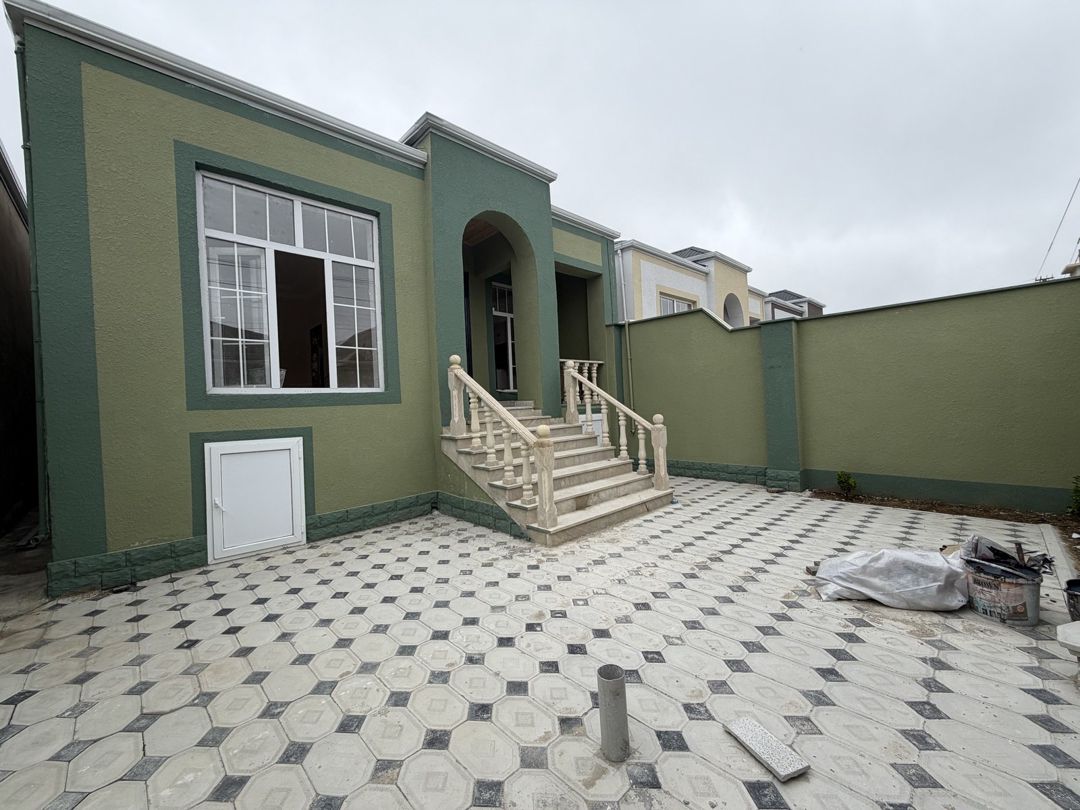 Satılır 3 otaqlı həyət evi/bağ evi 100 m² — Ev, villa, Bakı (2)