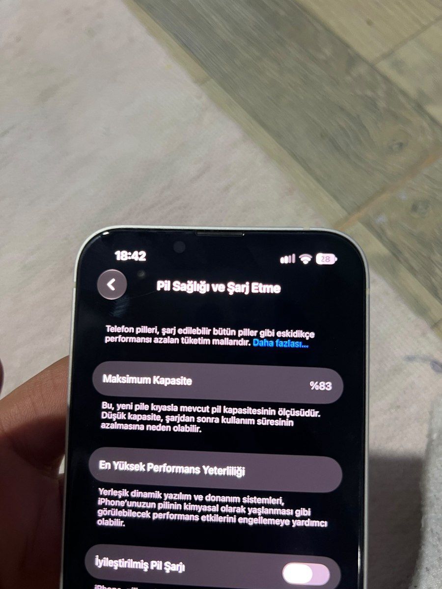 Apple iPhone 13 Starlight 128GB/4GB — Smartfonlar, Bakı (6)