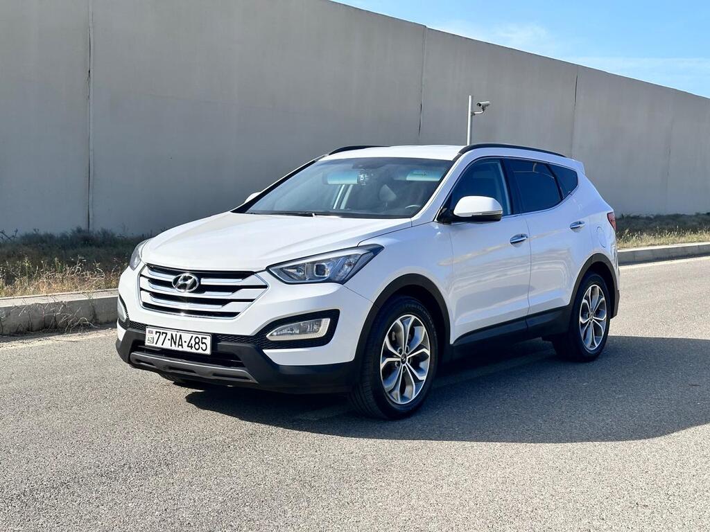 Hyundai Santa Fe, 2.0 L, 2015 il, 113 000 km 77-NA-485 — Avtomobillər, Bakı (3)