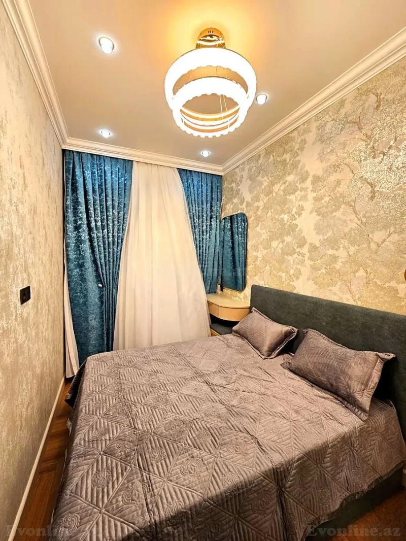 Satılır 2 otaqlı Mənzil Yeni tikili 50 m² Bakı, Nizami r., Qara Qarayev m — Mənzil, Bakı (6)