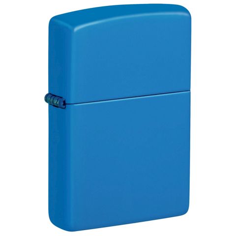 Benzinli alışqan Zippo Sky Blue Matte 48628, mavi — Bakı