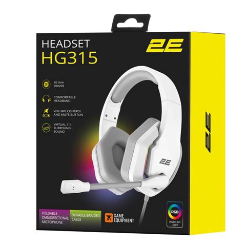 2E-HG315 7.1 Gaming Headset 2E-HG315 7.1 White — GamePower