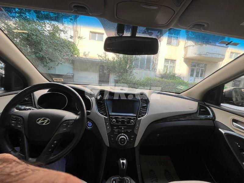 Hyundai Santa Fe 2.0 L, 2017, 61 000 mil — Avtomobillər, Bakı (3)