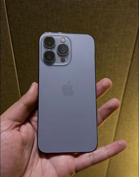 IPhone 13 Pro, 128 GB, Sierra Blue, Zəmanət, Simsiz şarj, Face ID — Bakı