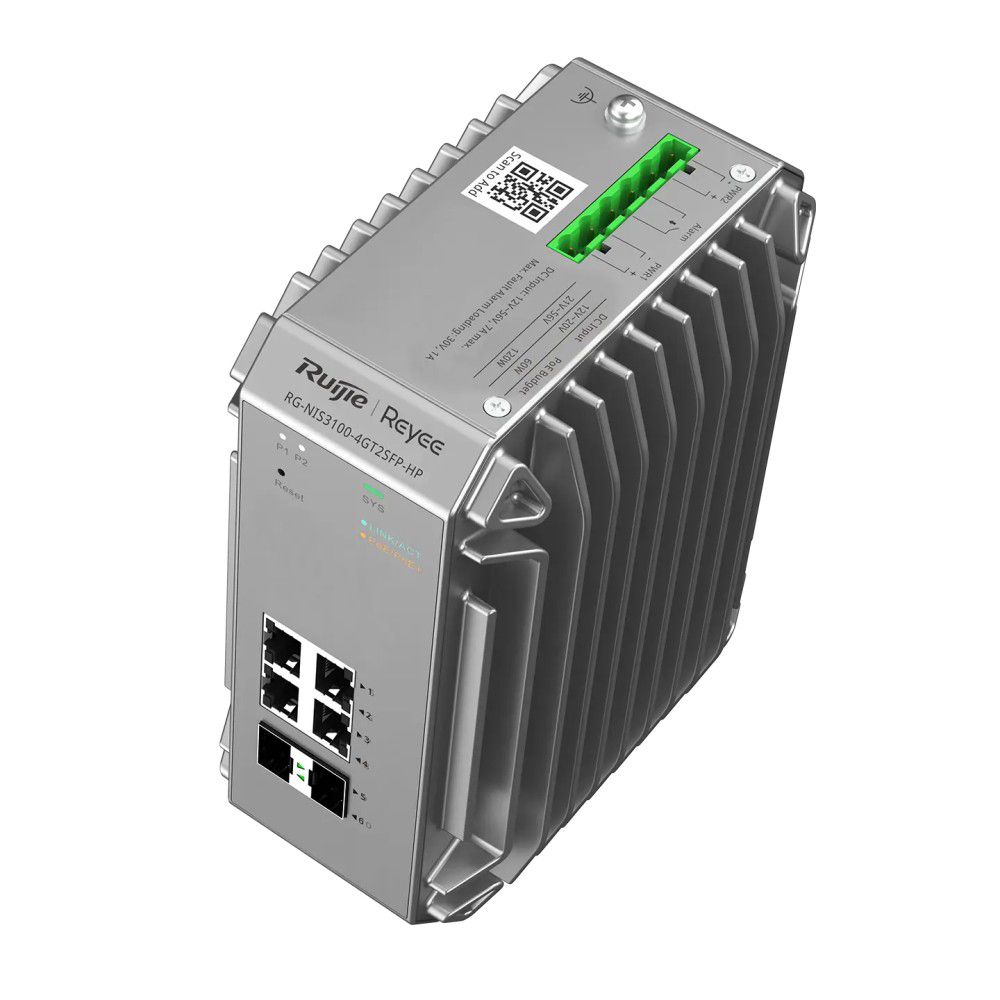 Ruijie Reyee PoE+ Switch RG-NIS3100-4GT2SFP-HP — Mallar, Bakı (6)