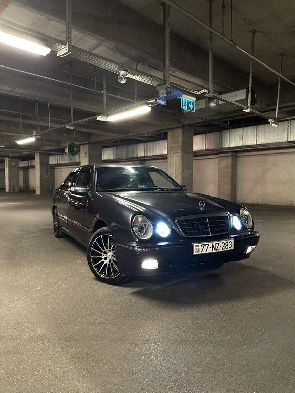 Mercedes E 240, 2.6 L, 2000 il, 460 000 km 77-NZ-283 — Avtomobillər, Bakı (7)