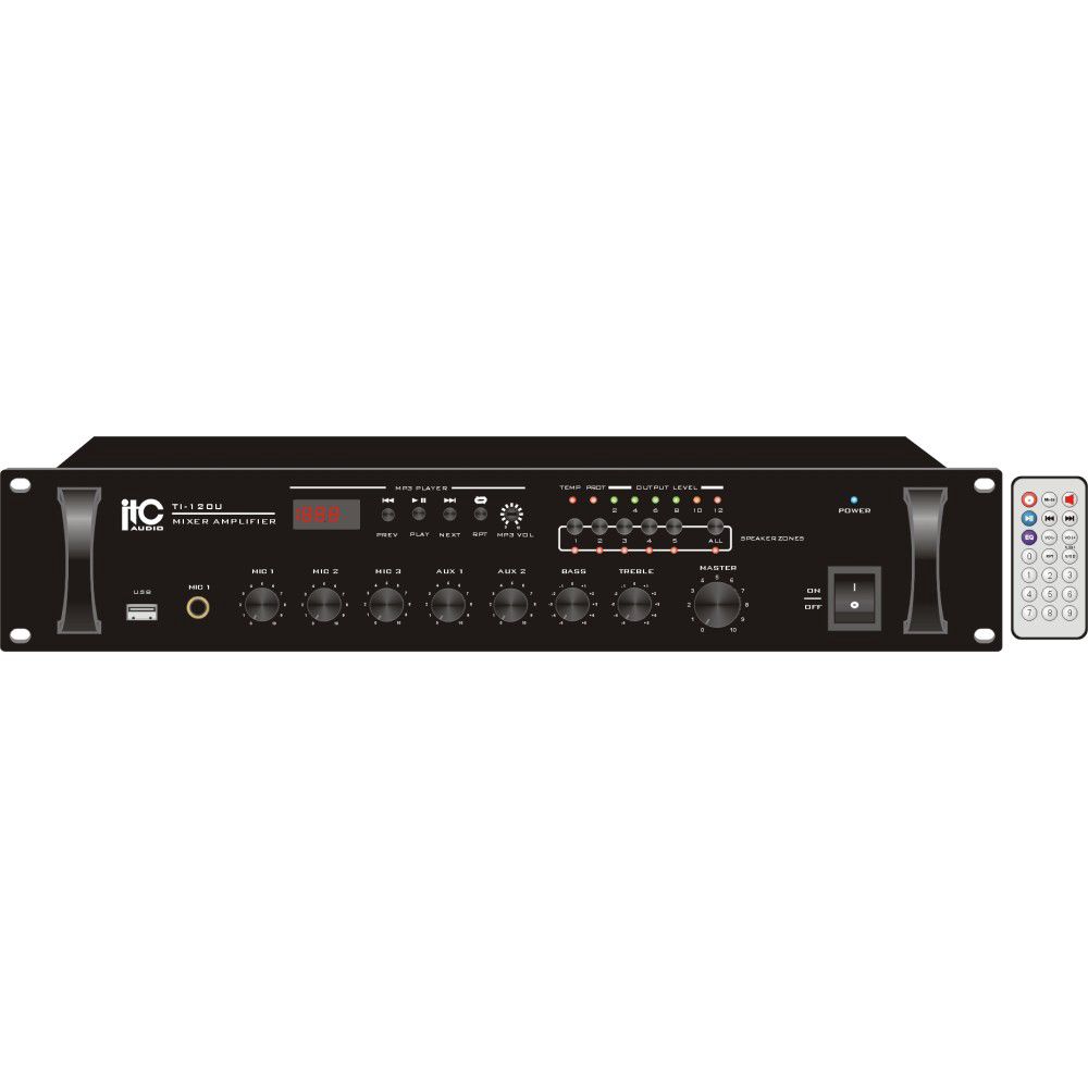 Səs Gücləndirici ITC Audio TI-240U — Mallar, Bakı (2)