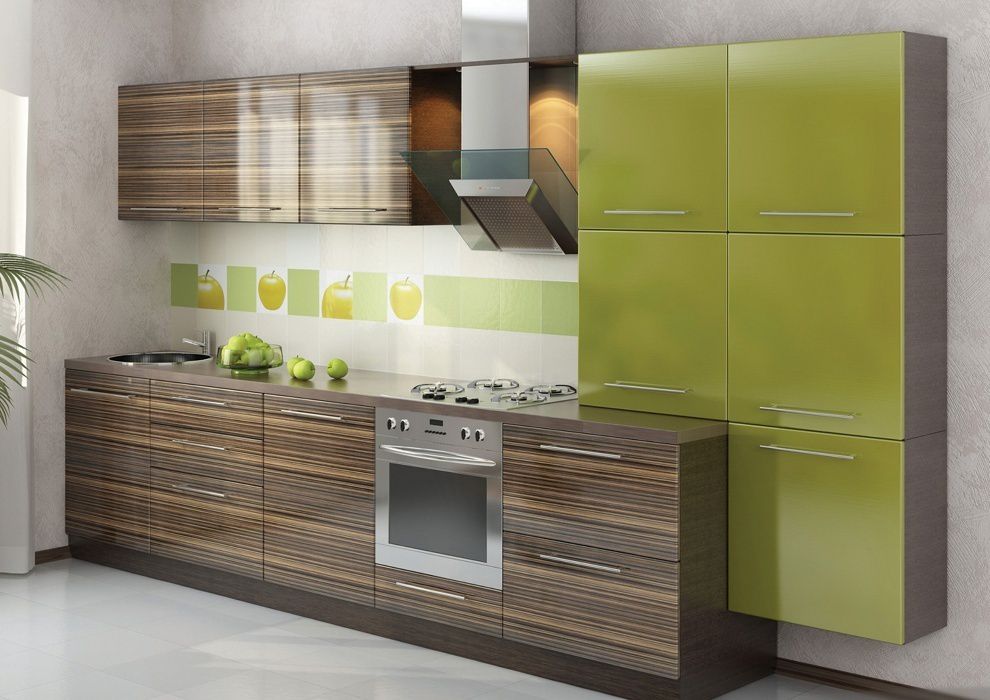 Panel MDF (Akril) materiallı mətbəx mebeli — Mətbəx mobilyası, Bakı
