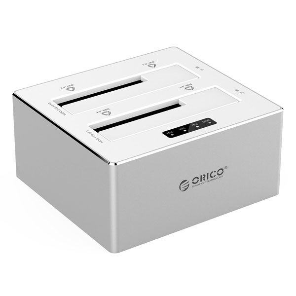 Orıco 6828US3-C Aluminum 2.5" & 3.5" Sata HDD Docking station — Mallar, Bakı