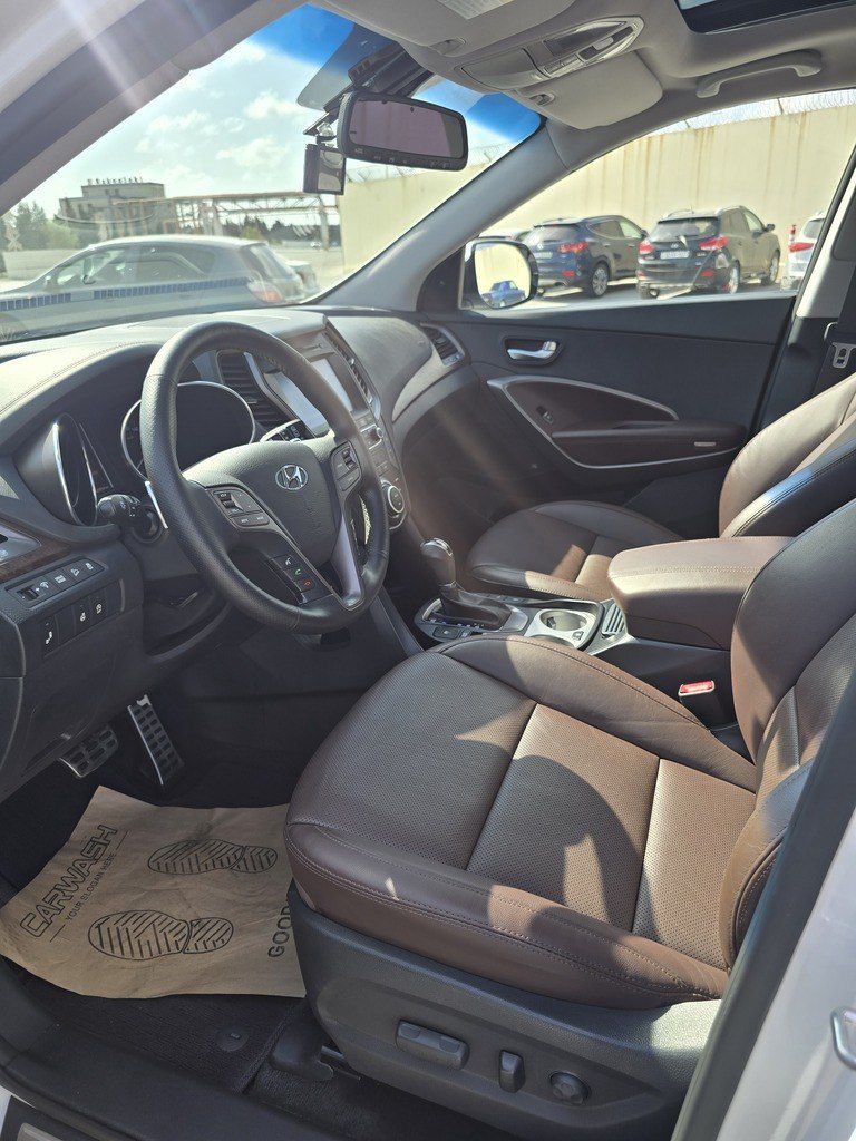 Hyundai Santa Fe, 2.0 L, 2017 il, 166 000 km 88-DU-840 — Avtomobillər, Bakı (11)