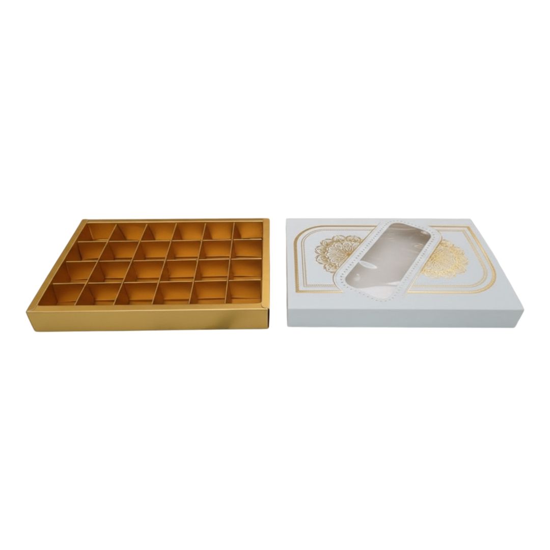 Qutu dəsti DT34, kağız/karton, qızılı, 29х19.5х4 sm, 12 əd — Mallar, Bakı (2)