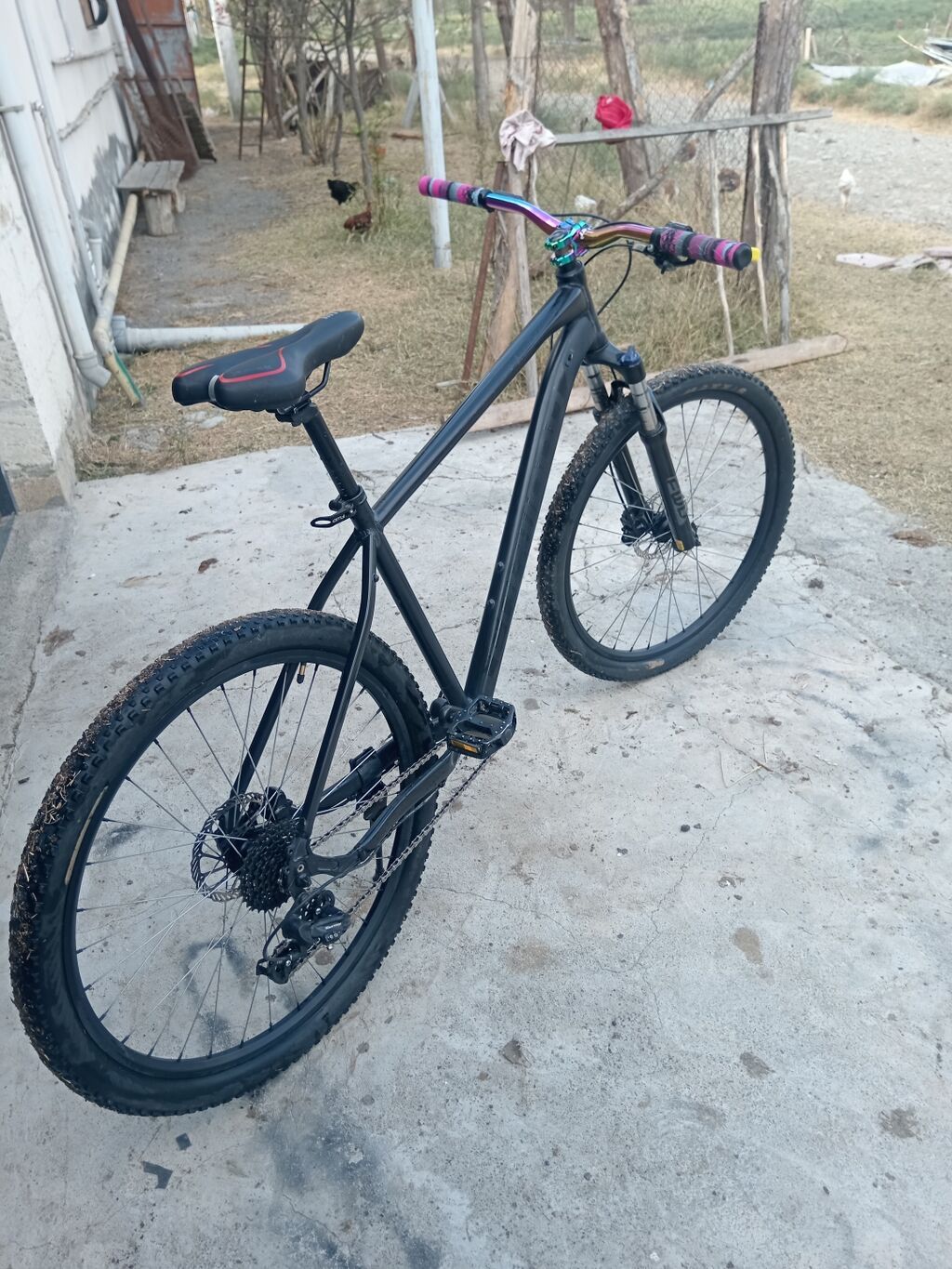 Dağ velosipedi – hardtail Forward apache x 27.5 - Çərçivə: alüminium — Dağ velosipedləri, Yevlax (8)