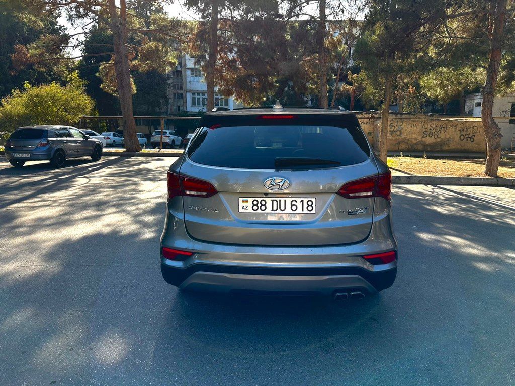 Hyundai Santa Fe, 2.0 L, 2017 il, 118 000 km 88-DU-618 — Avtomobillər, Bakı (8)