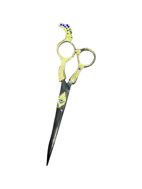 Saç kəsimi üçün qayçı XZN_91015, qaşlı bəzəkli, 6" — Bakı