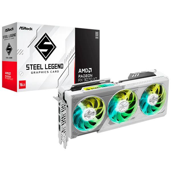 ASRock AMD Radeon RX 9070 XT 16GB Steel Legend — Mallar, Bakı