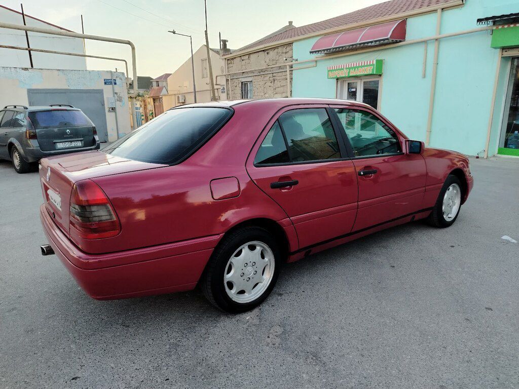 Mercedes C 180, 1.8 L, 1995 il, 365 821 km — Avtomobillər, Bakı (3)